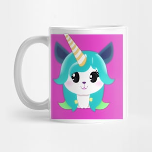 Cute Kawaii Baby Unicorn graphic - cute art for kids Mug